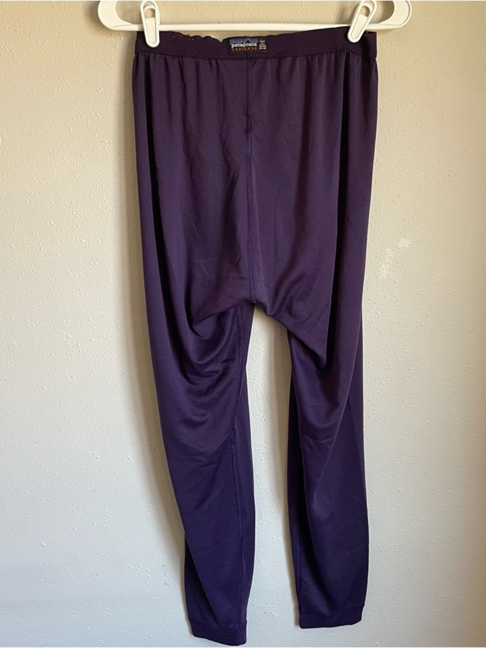 Patagonia Purple Capilene Base Layer Bottoms Vintage - Picture 2 of 5